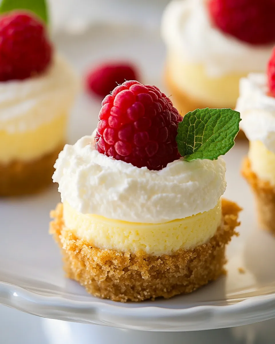 Delicious Mini Cheesecakes image