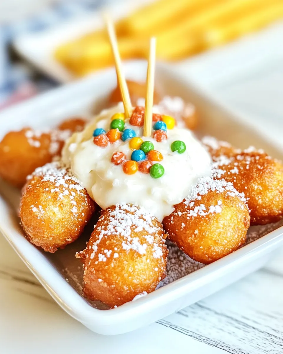 Easy Mini Corn Dogs (Funnel Cake Dogs) image