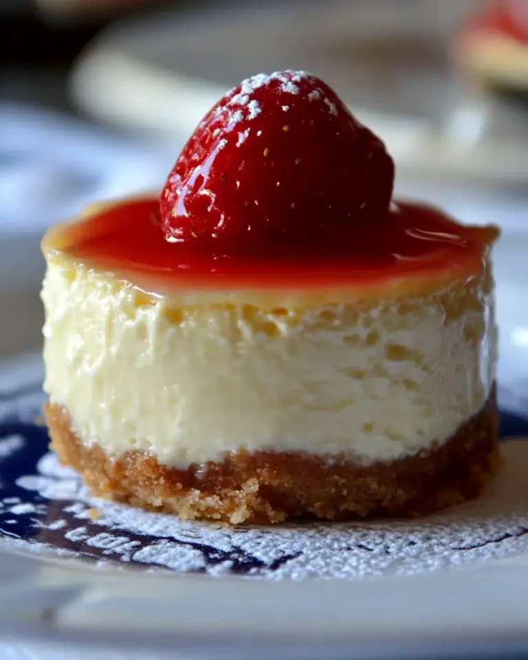 Homemade Mini New York Cheesecake Recipe photo