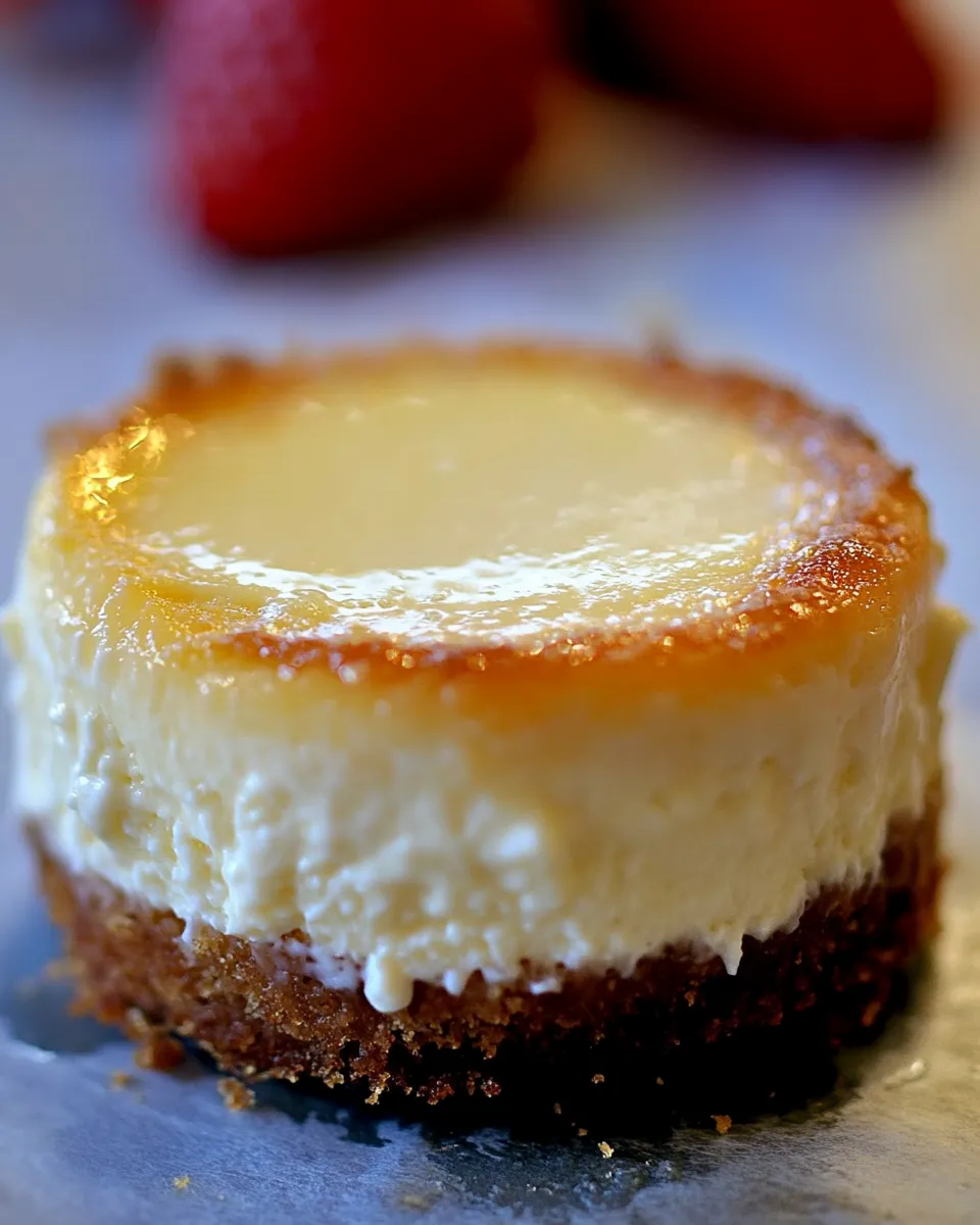 Delicious Mini New York Cheesecake Recipe dish photo