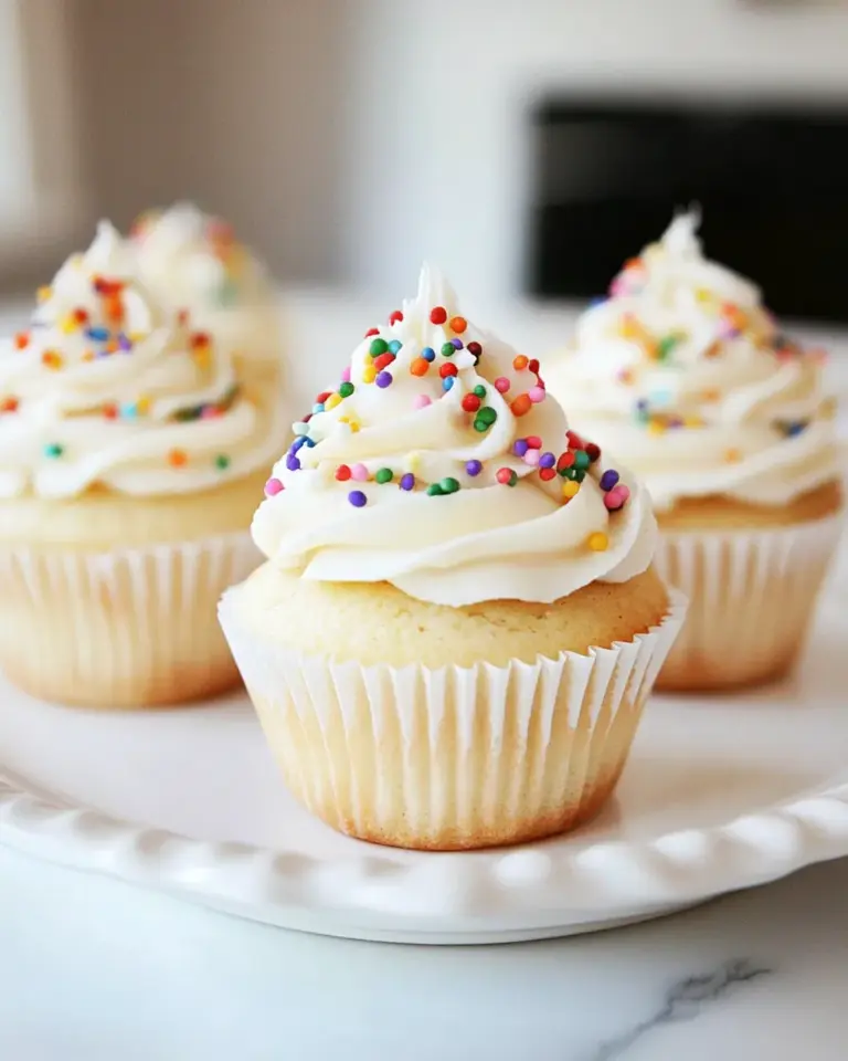 Homemade Mini Vanilla Cupcakes photo