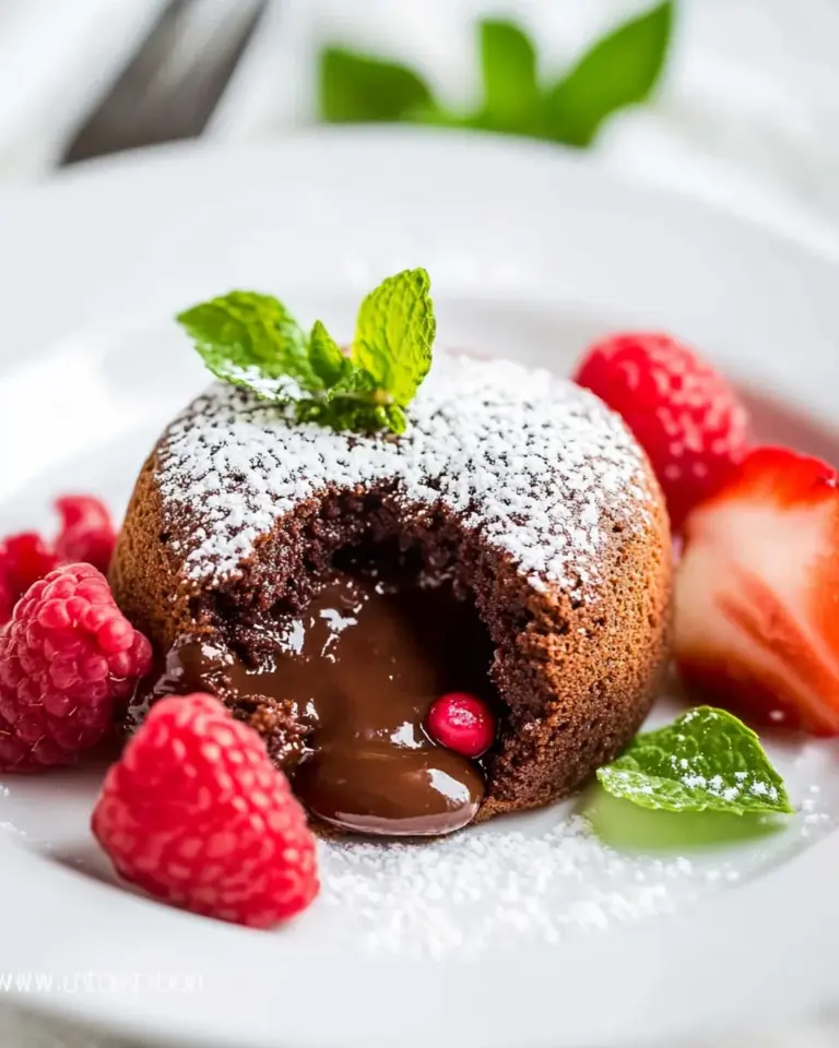 Homemade Molten Chocolate Lava Cakes photo