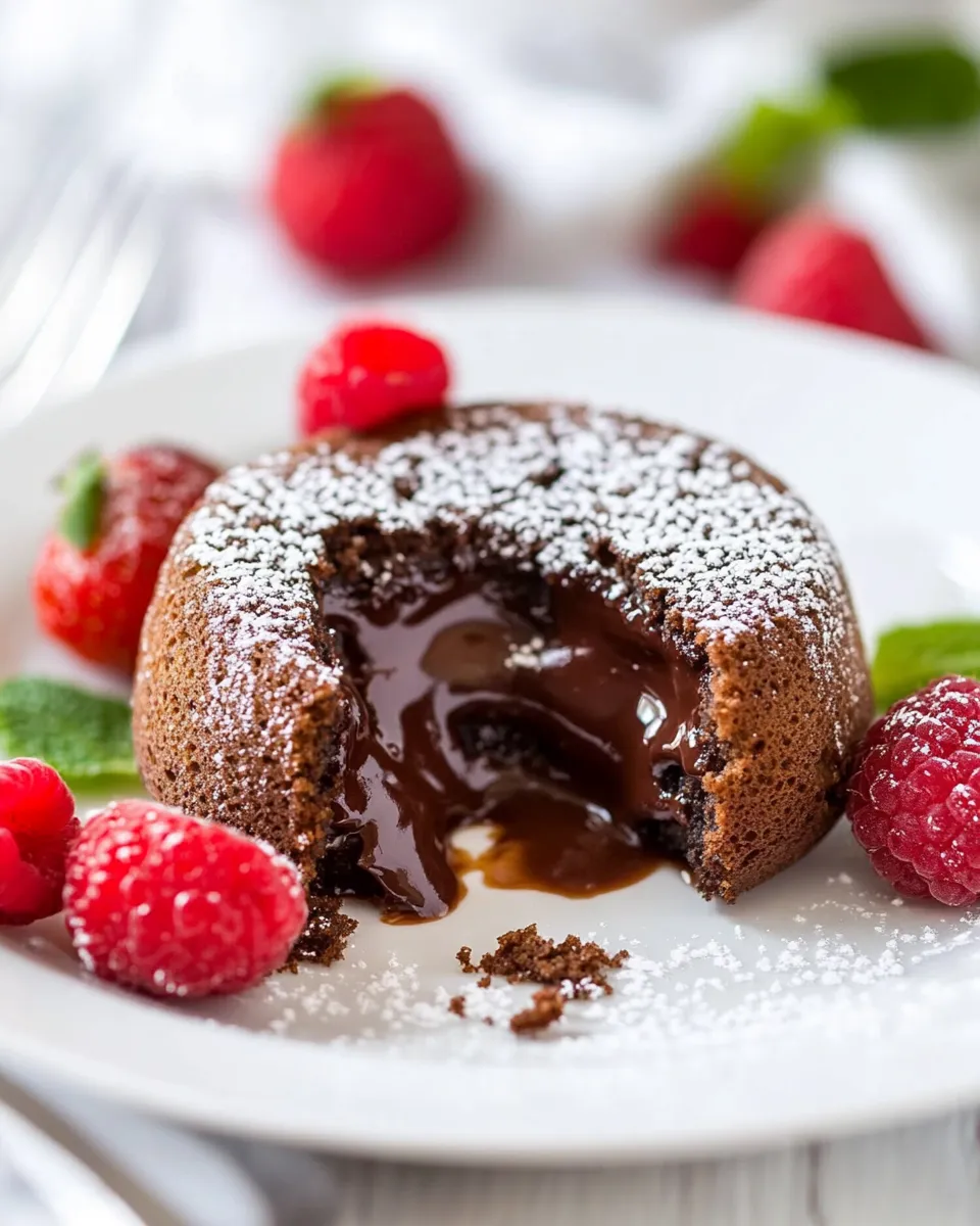 Classic Molten Chocolate Lava Cakes image