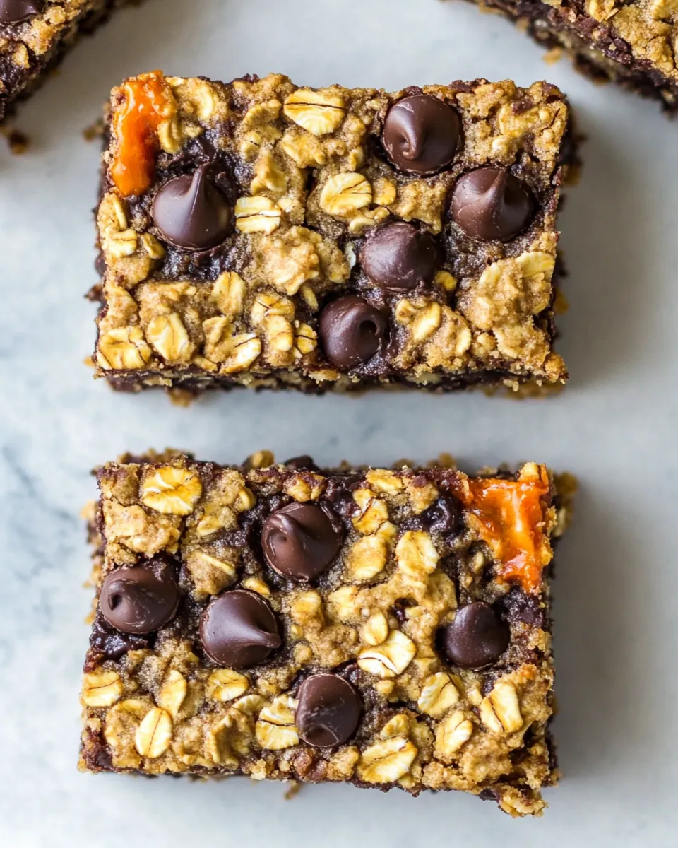 Fresh Monster Oatmeal Chocolate Chip Cookie Bars. image