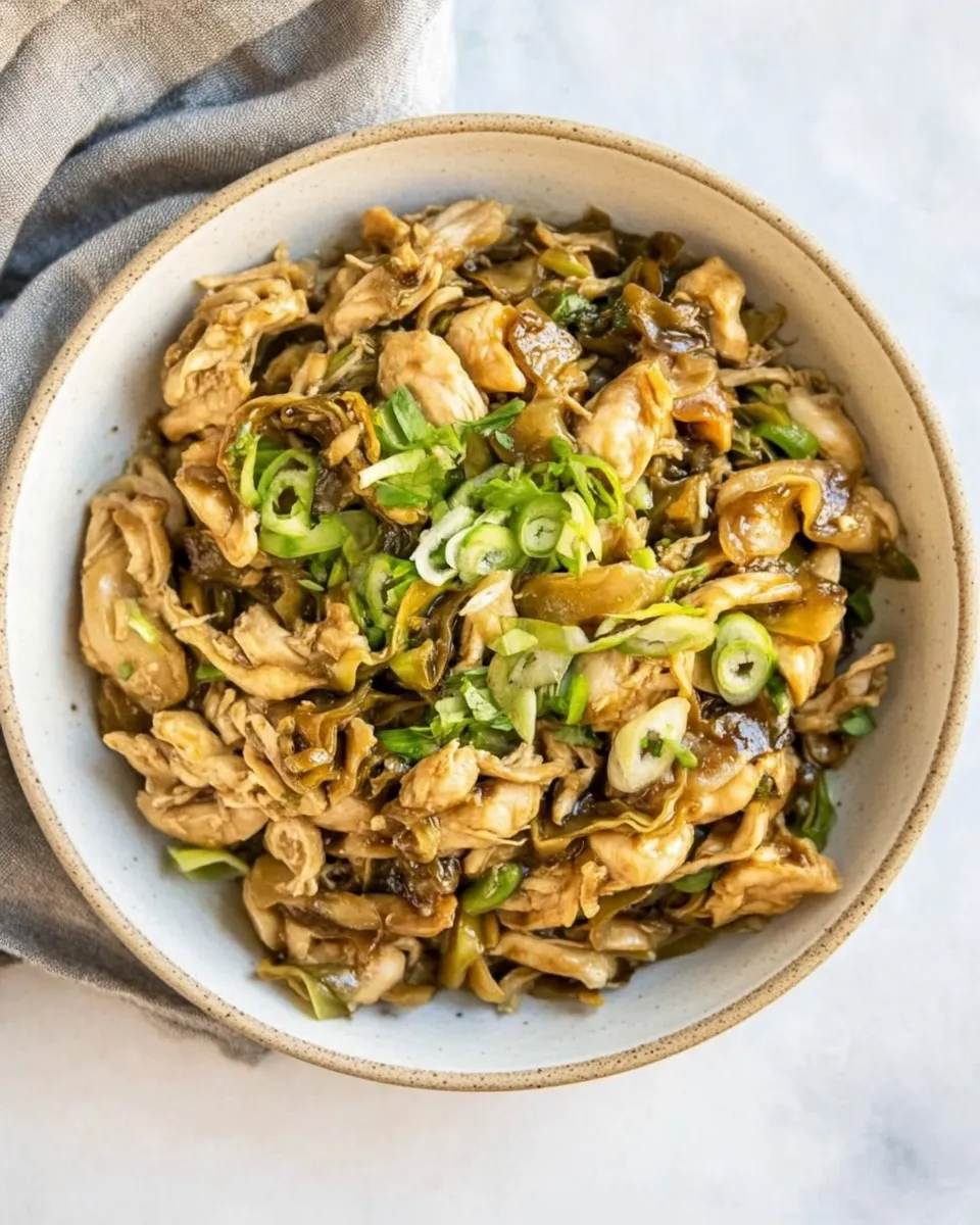 Delicious Moo Shu Chicken Skillet Recipe image