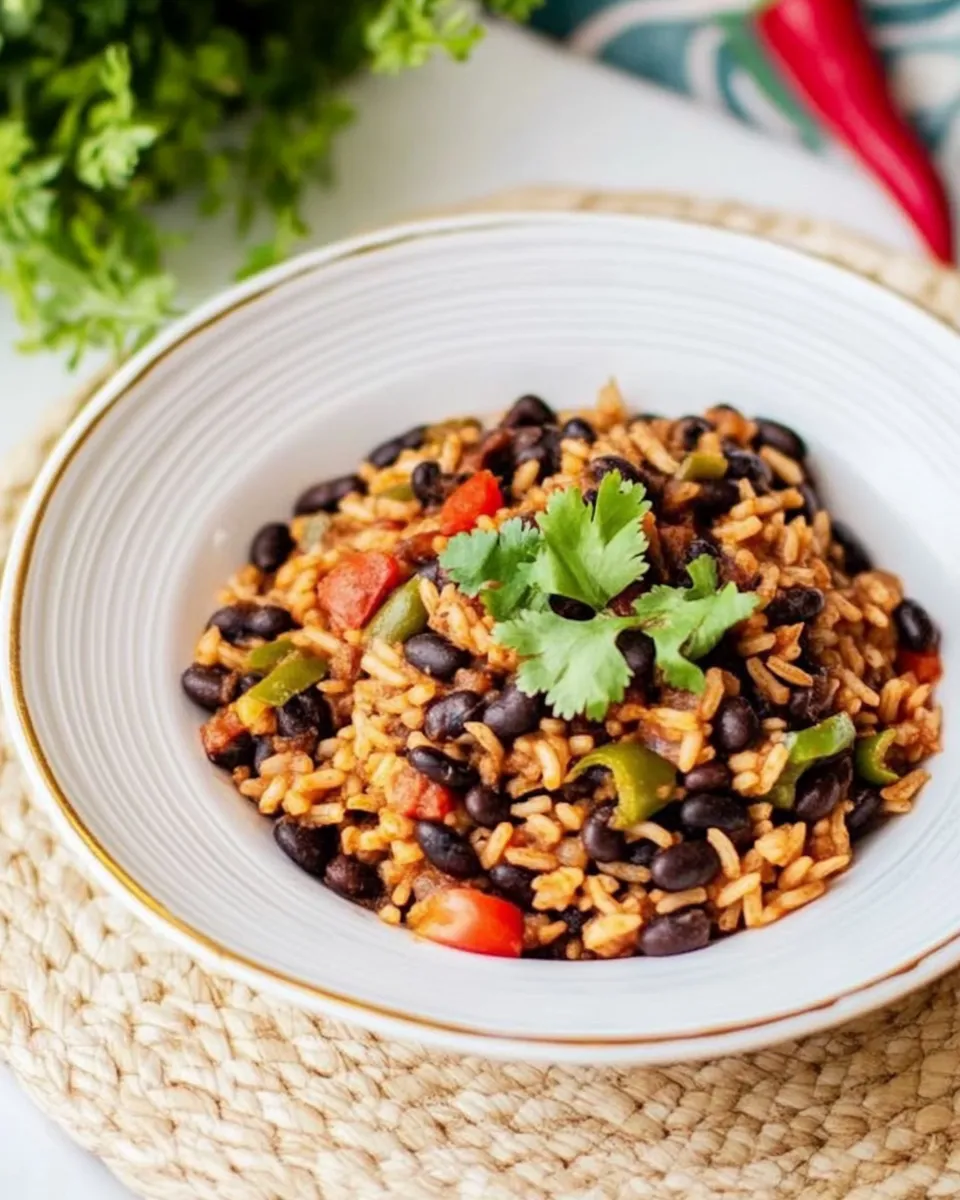 Homemade Moro de Habichuela Negra (Black Beans and Rice) photo