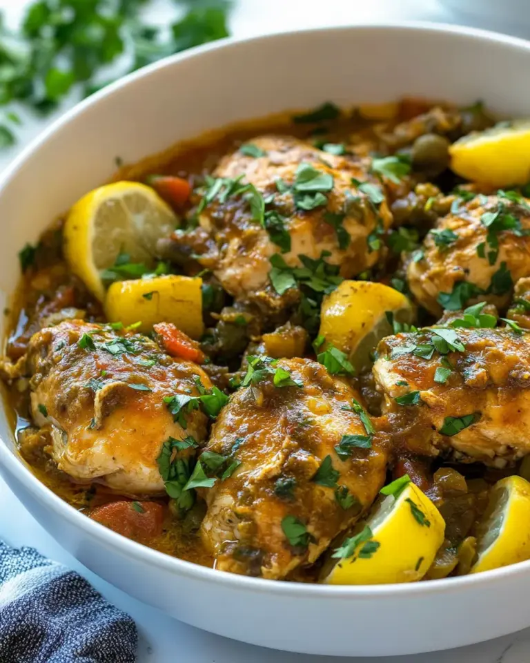 Homemade Moroccan Chicken photo