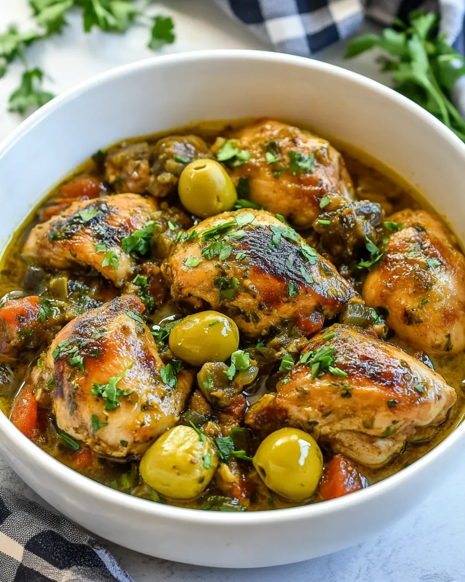 Classic Moroccan Chicken image