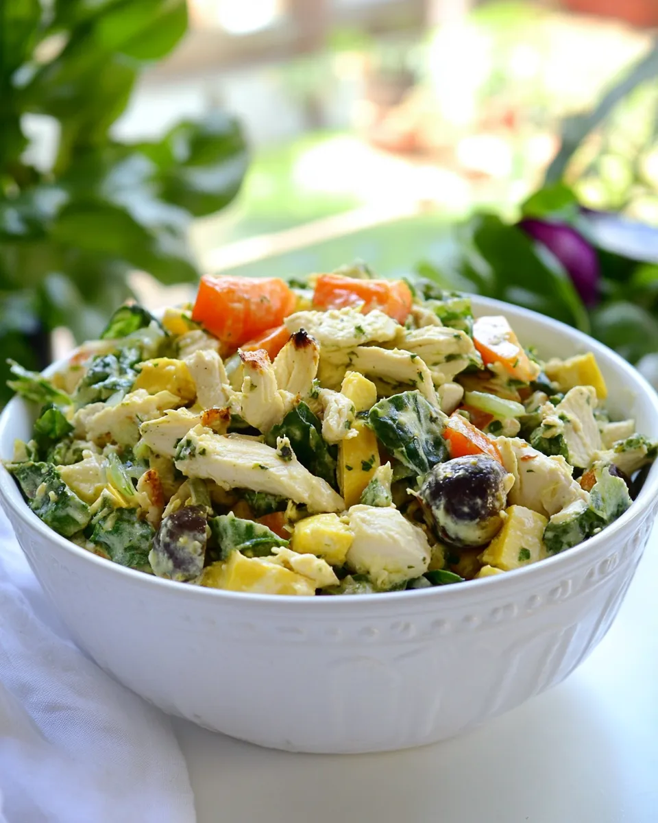 Easy Moroccan Chicken Salad recipe photo