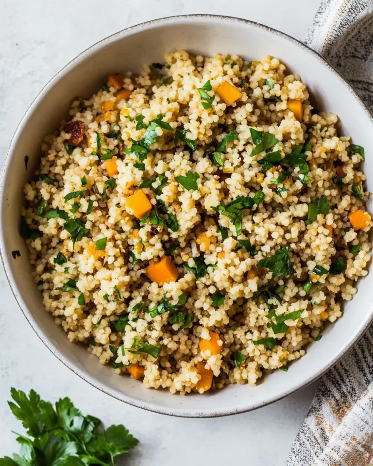 Homemade Moroccan Couscous photo