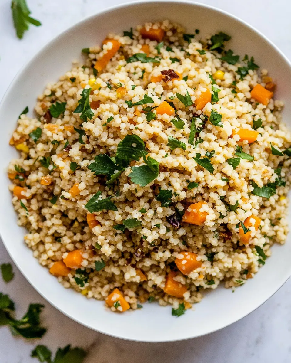 Classic Moroccan Couscous image
