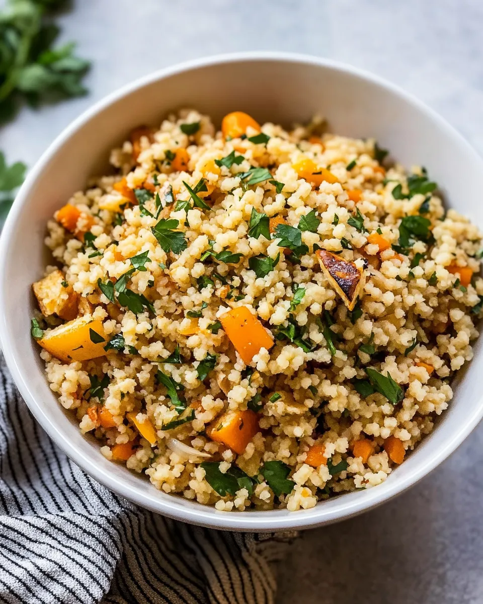 Easy Moroccan Couscous recipe photo