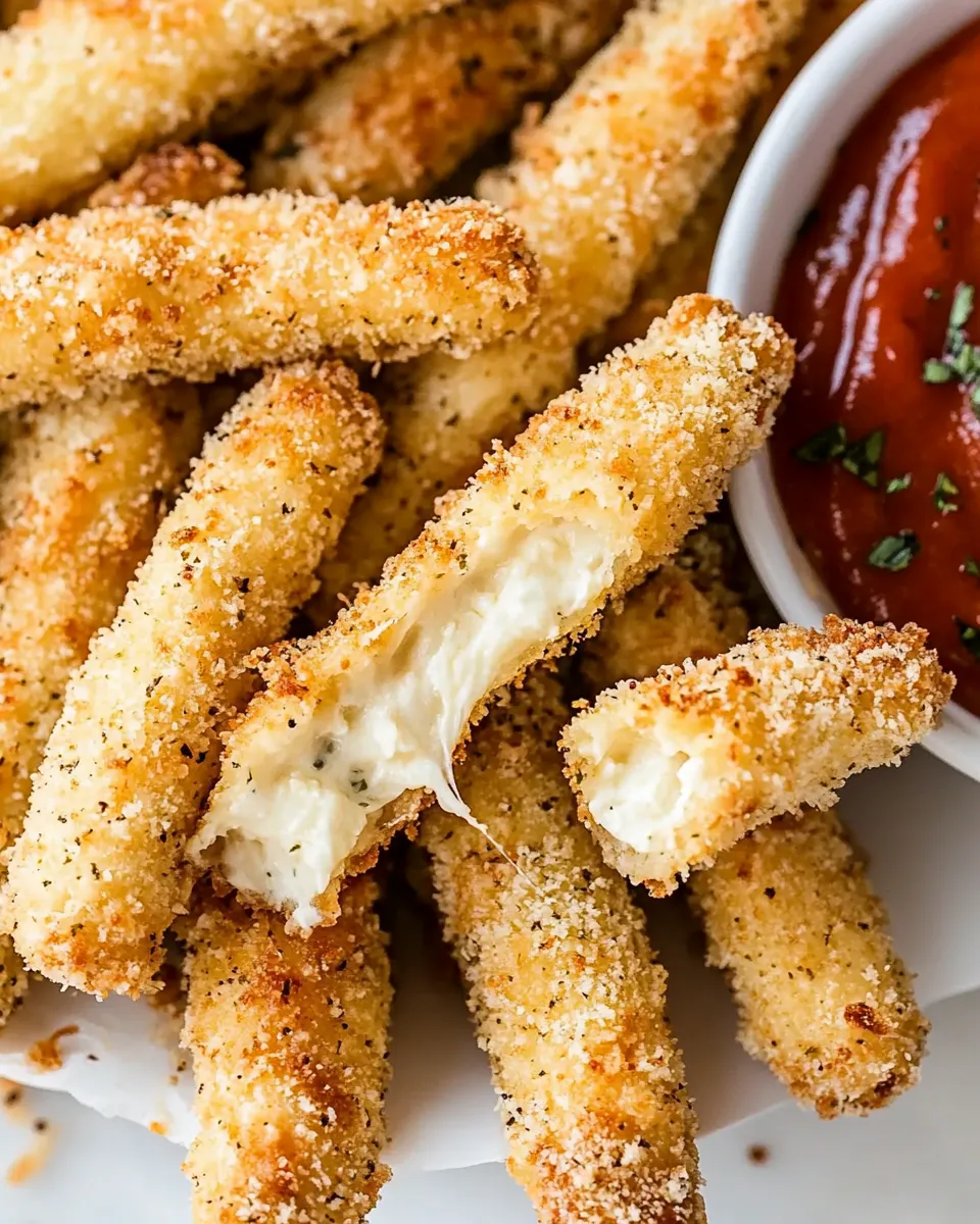 Homemade Mozzarella Sticks photo