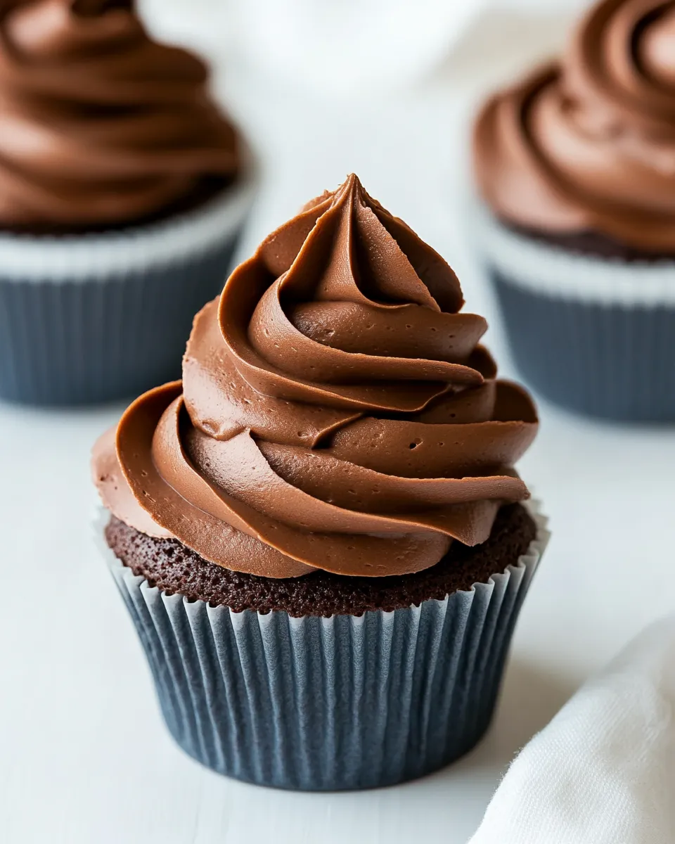 Classic My Favorite Chocolate Buttercream Frosting image
