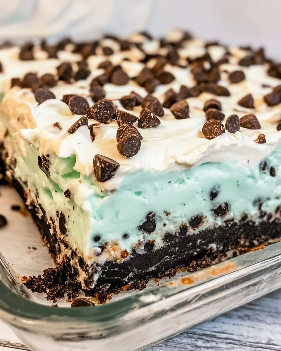 Delicious No-Bake Mint Chip Lush image