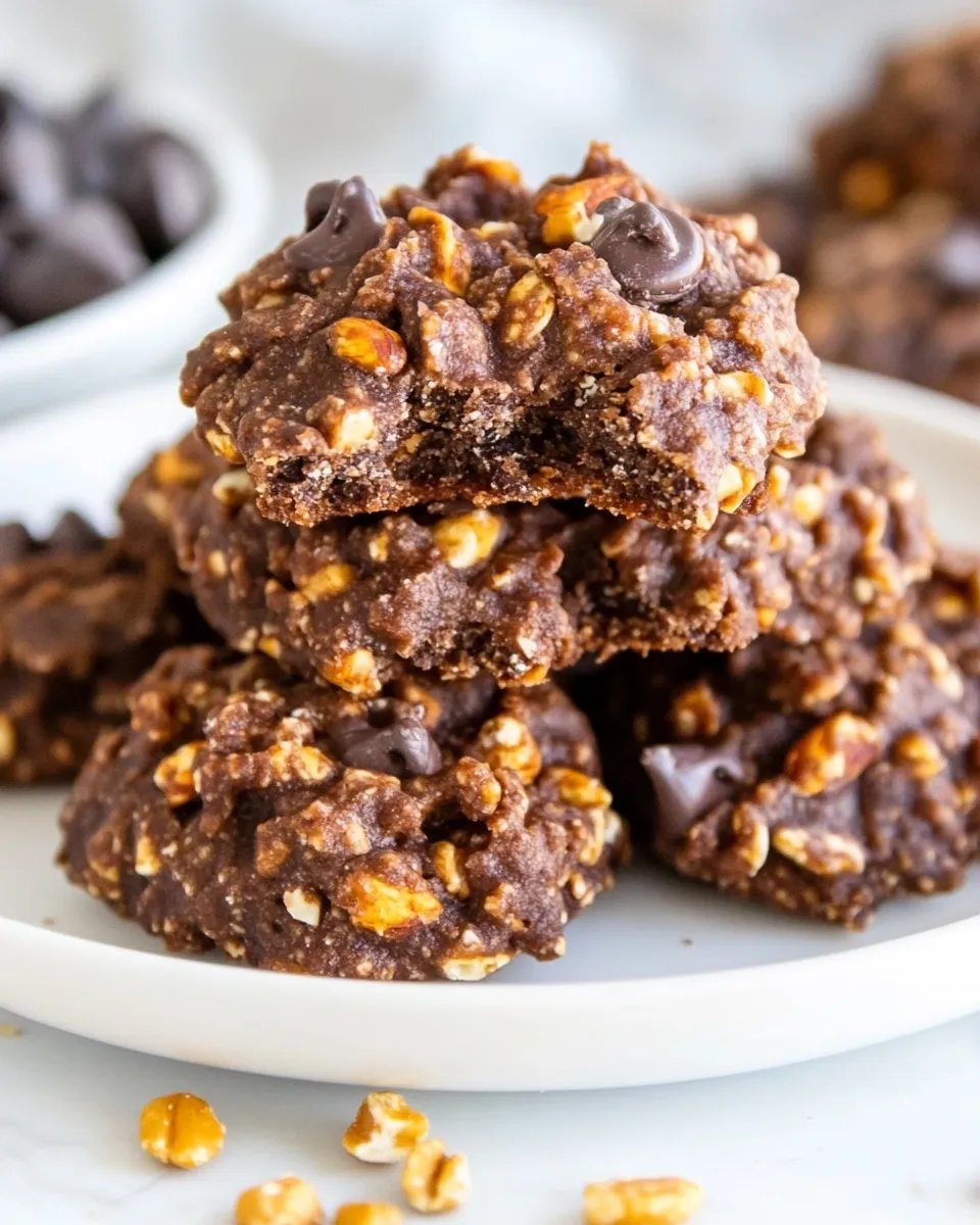 Homemade No-Bake Nutty Cookies (Without Oats!) recipe photo