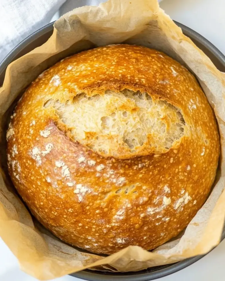 Homemade No-Knead Whole Wheat Dutch Oven Bread photo