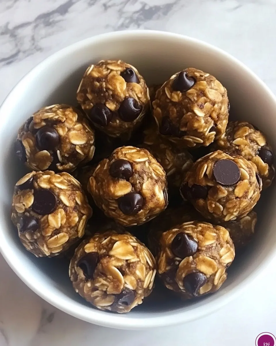 Homemade No Bake Chocolate Chip Energy Bites photo