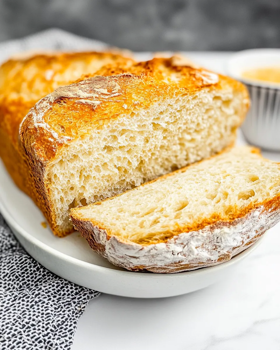 Delicious No Knead Sandwich Bread recipe photo