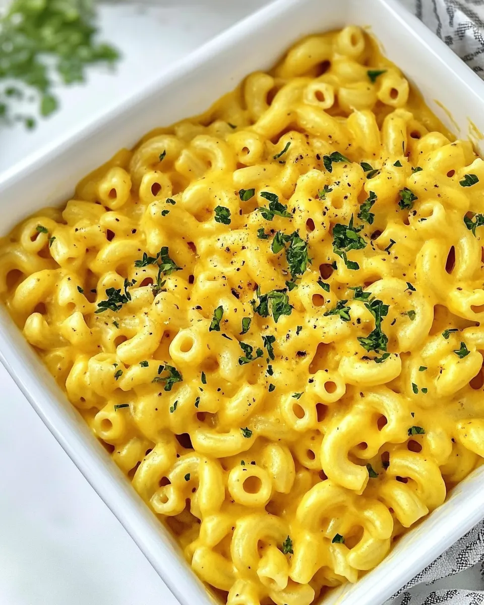Classic Nut-free Vegan Mac and Cheese recipe image