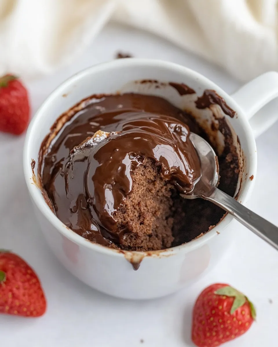 Delicious Nutella Mug Cake Recipe picture