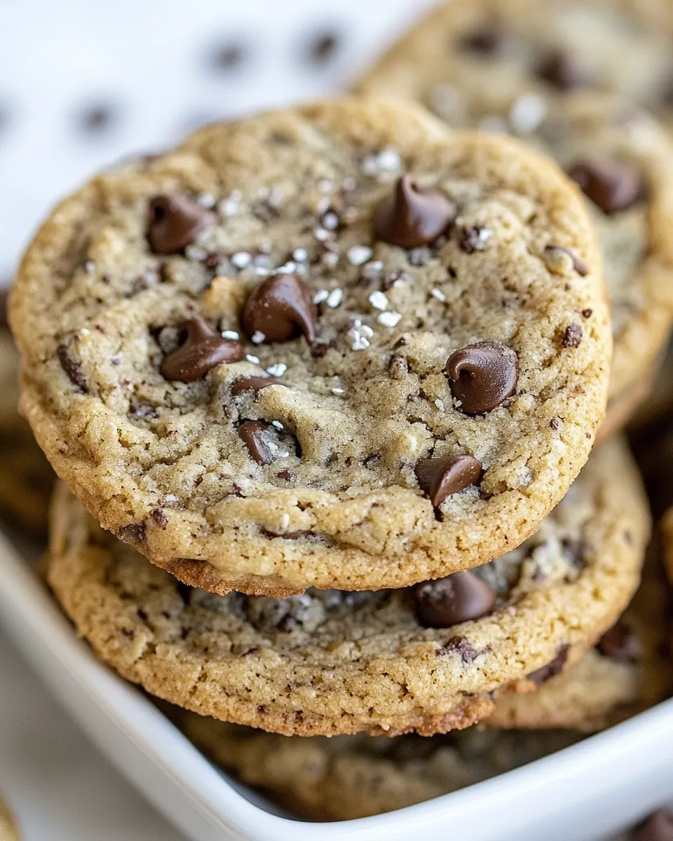 Easy Oat Flour Chocolate Chip Cookies recipe photo