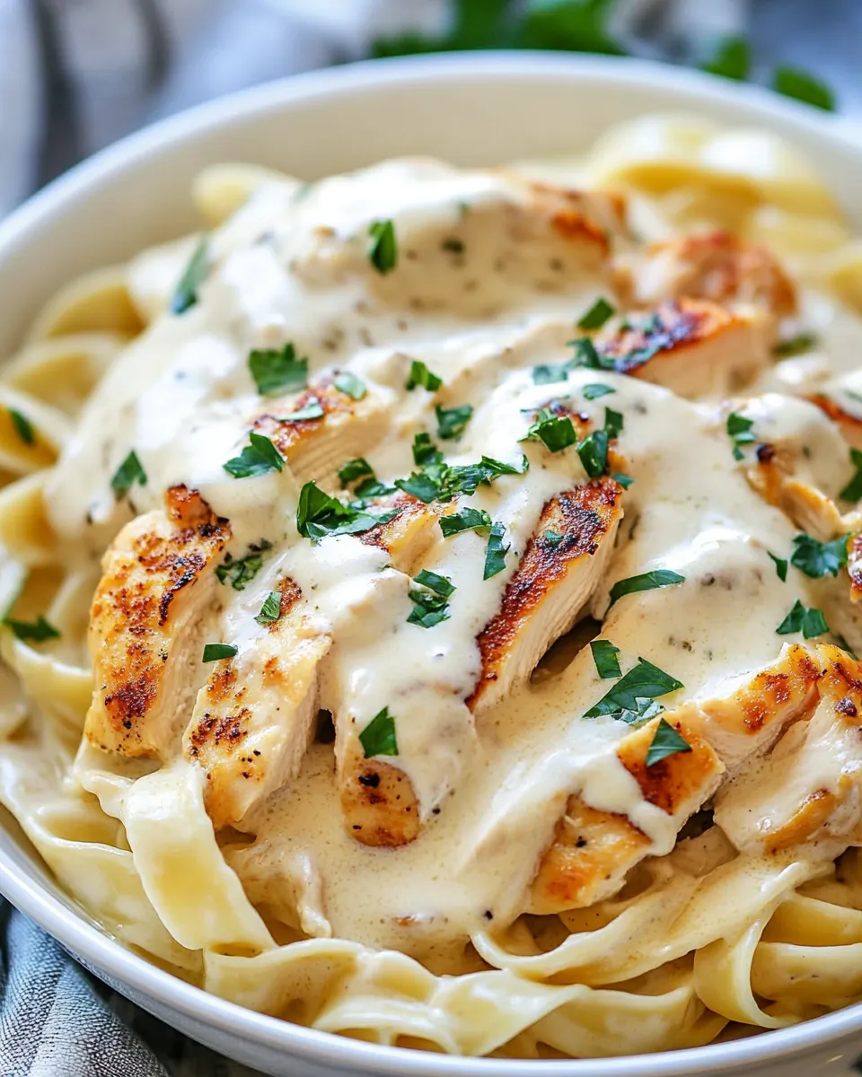 Delicious Olive Garden Chicken Alfredo Copycat Recipe recipe photo