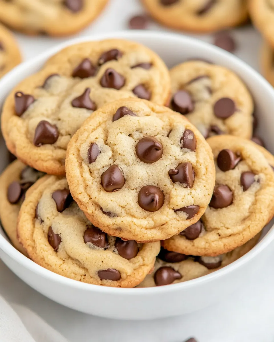 Delicious One Bowl Chocolate Chip Cookies image