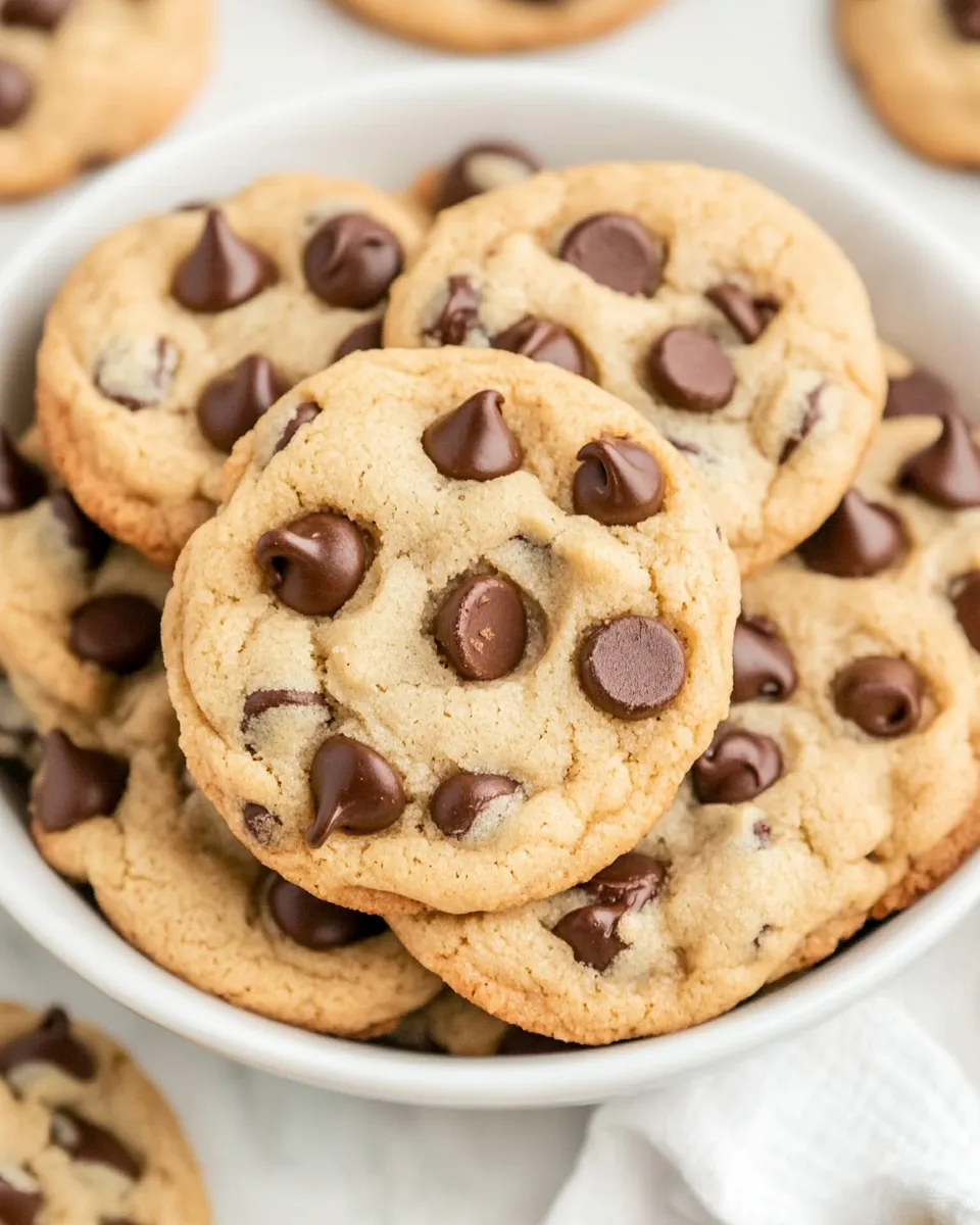 Quick One Bowl Chocolate Chip Cookies shot