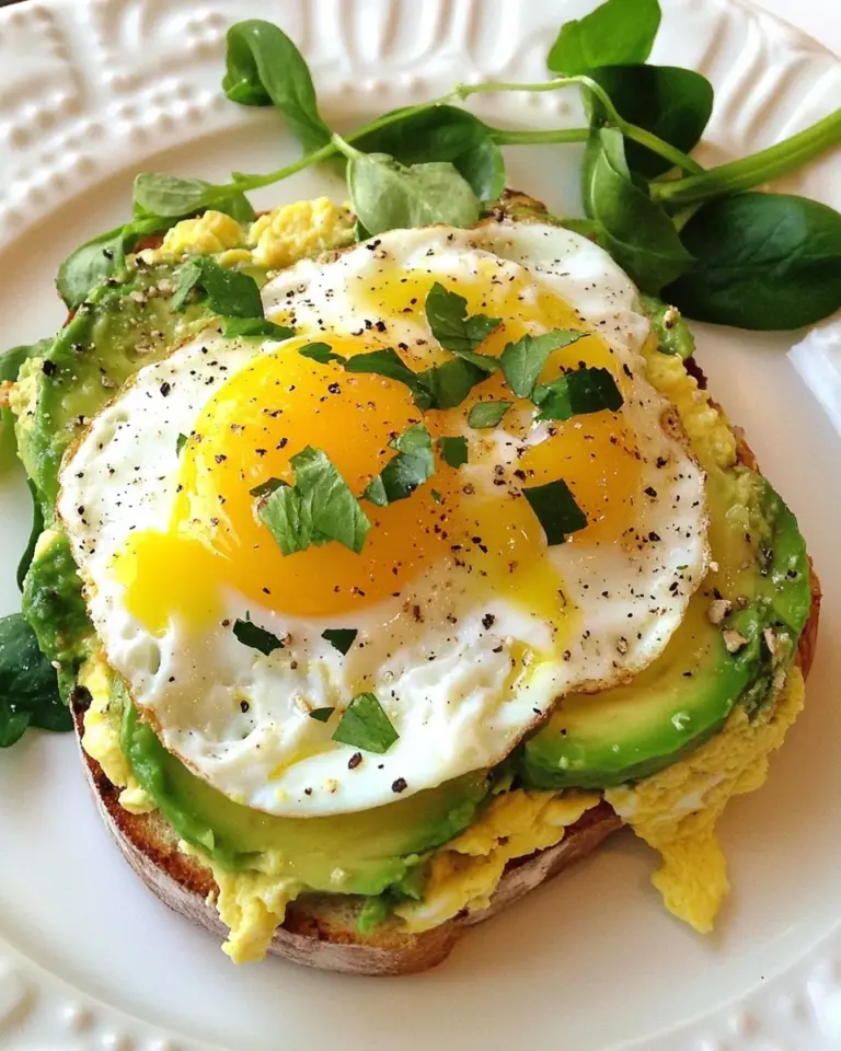 Homemade Open Faced Egg and Avocado Sandwich photo
