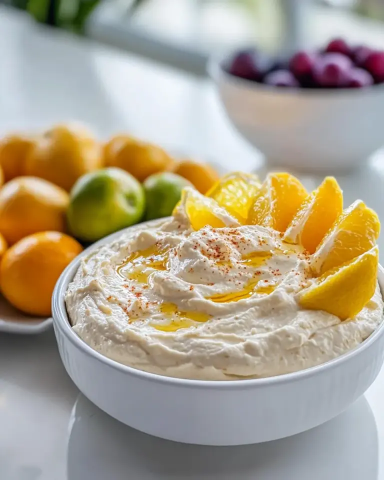 Homemade Orange Fruit Dip photo