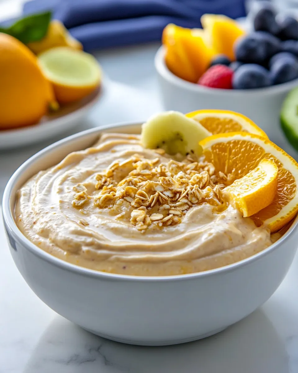Easy Orange Fruit Dip recipe photo