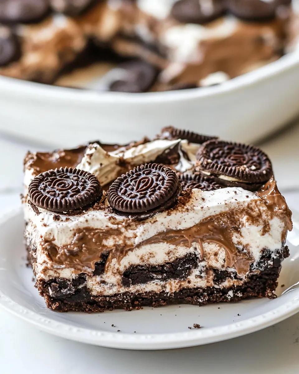 Classic Oreo Brownie Lush image