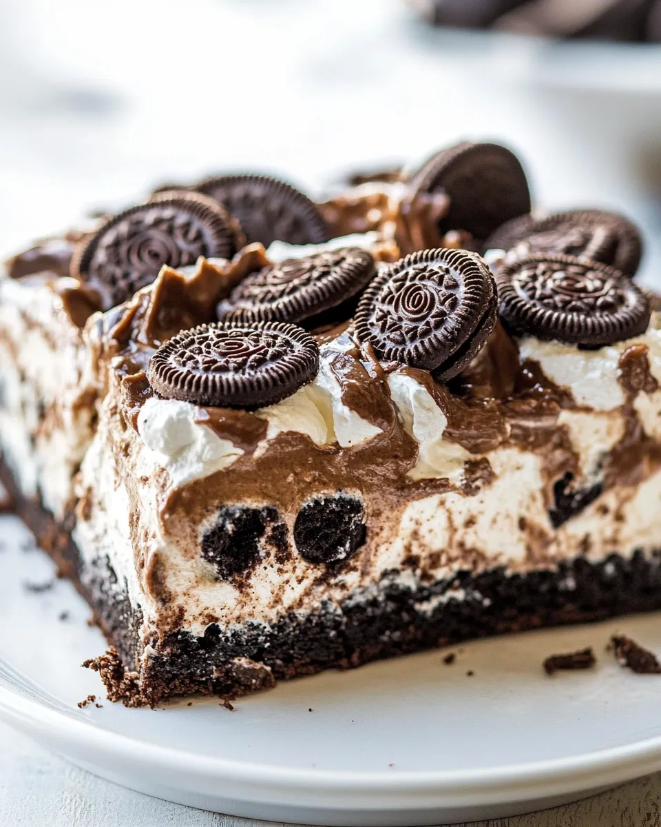 Delicious Oreo Brownie Lush shot