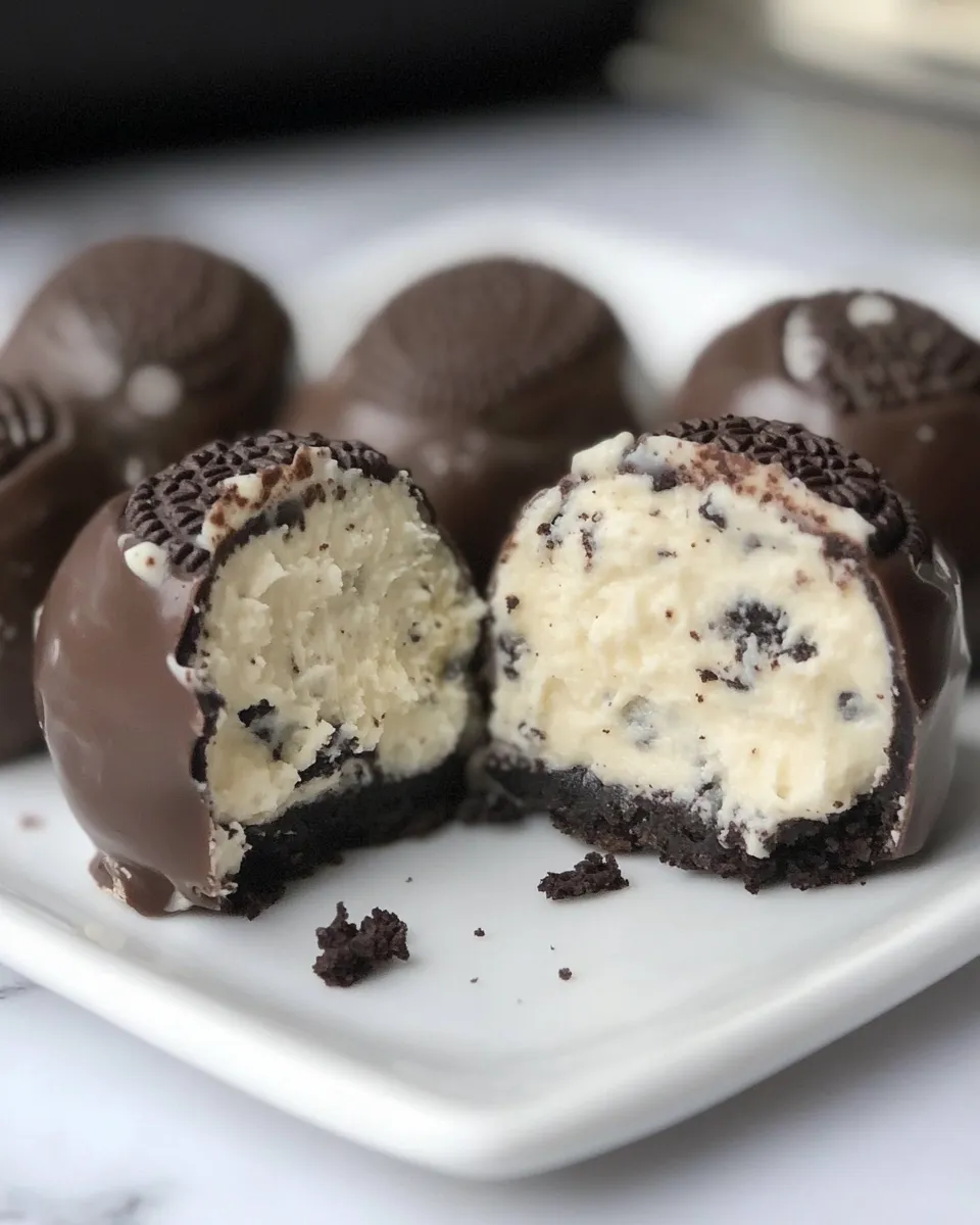 Classic Oreo Cheesecake Bites image