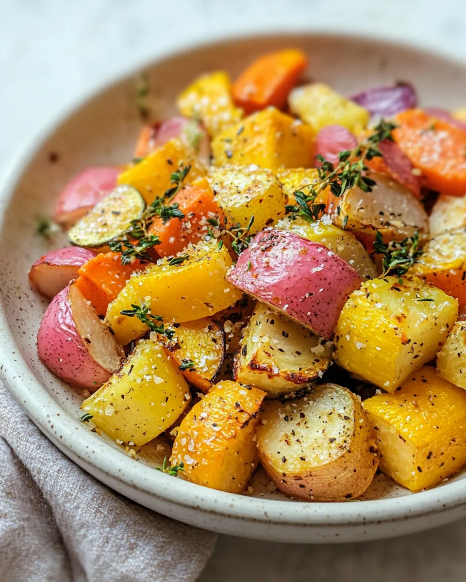 Classic Oven-Roasted Vegetables Recipe image