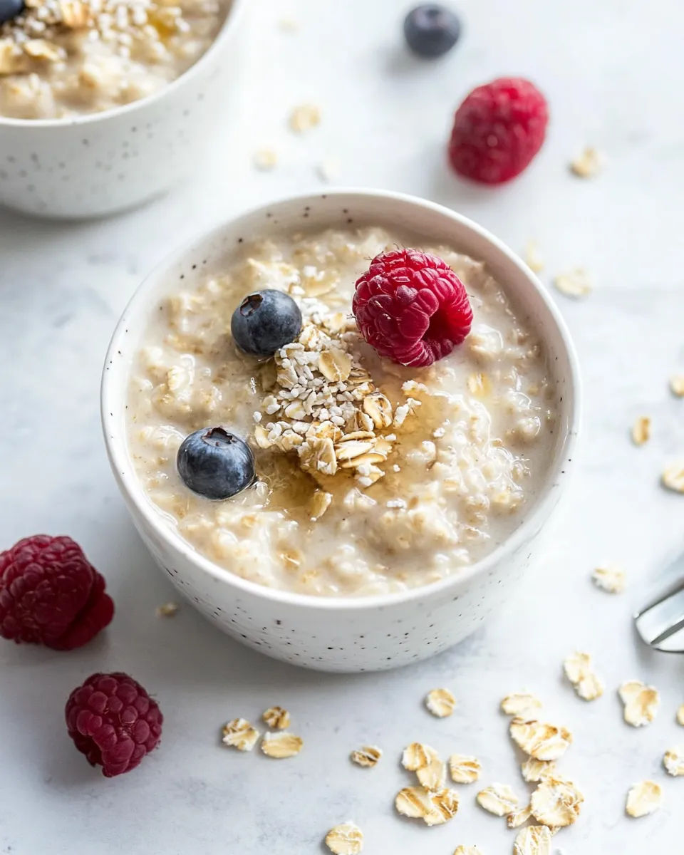 Healthy Overnight Oats With Water image