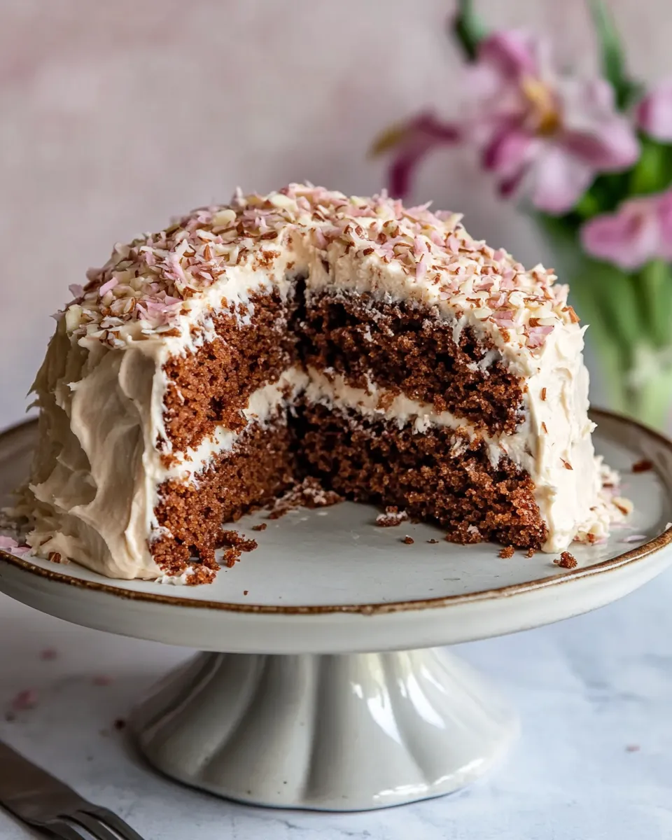 Classic Paleo Carrot Cake With Almond Flour image