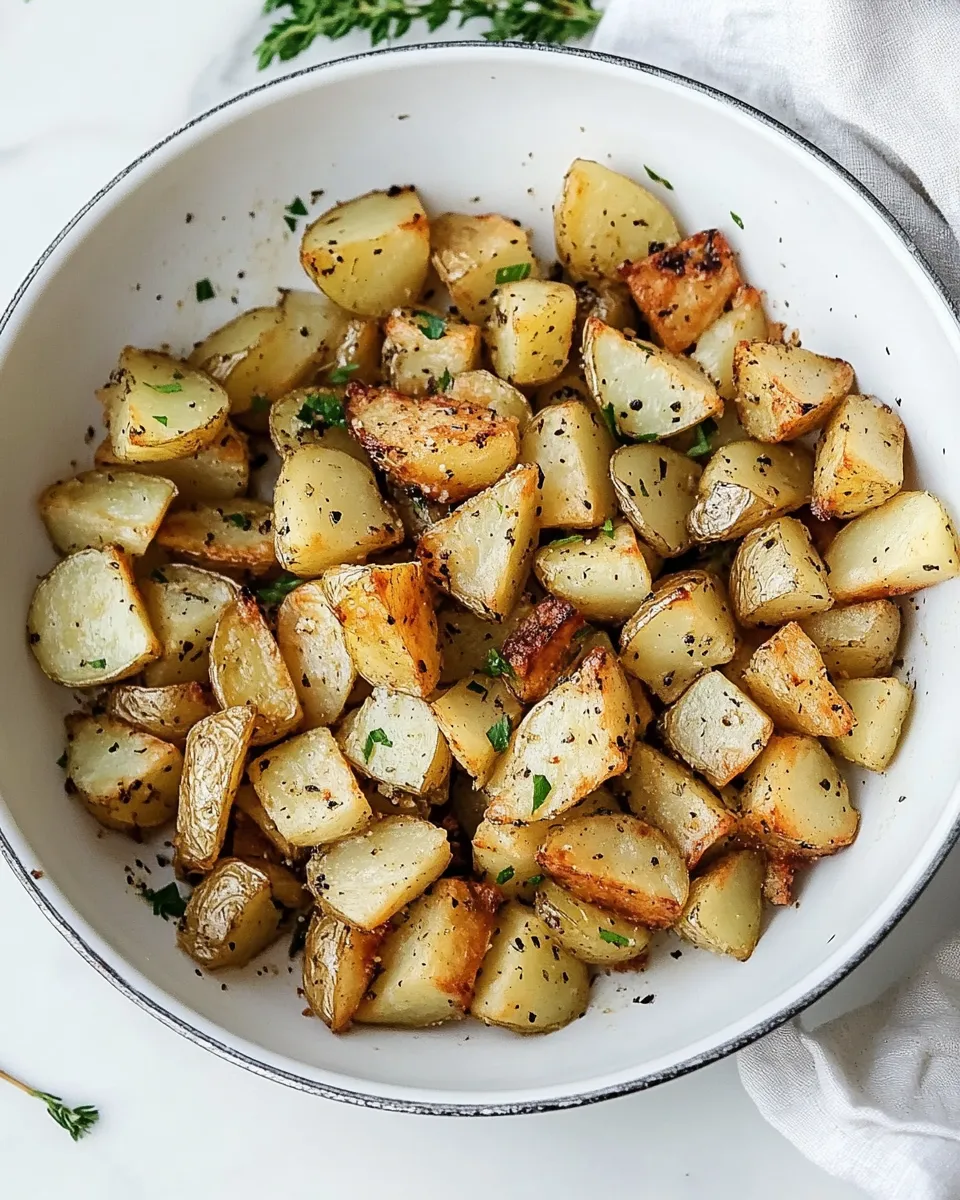 Quick Pan Fried Potatoes dish photo