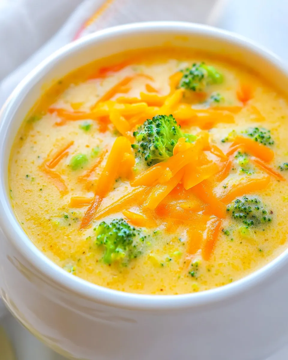 Homemade Panera Bread Broccoli Cheddar Soup photo