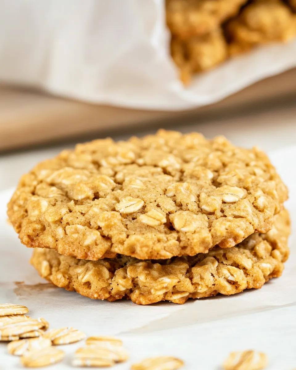 Classic Paper Bag Oatmeal Cookies image