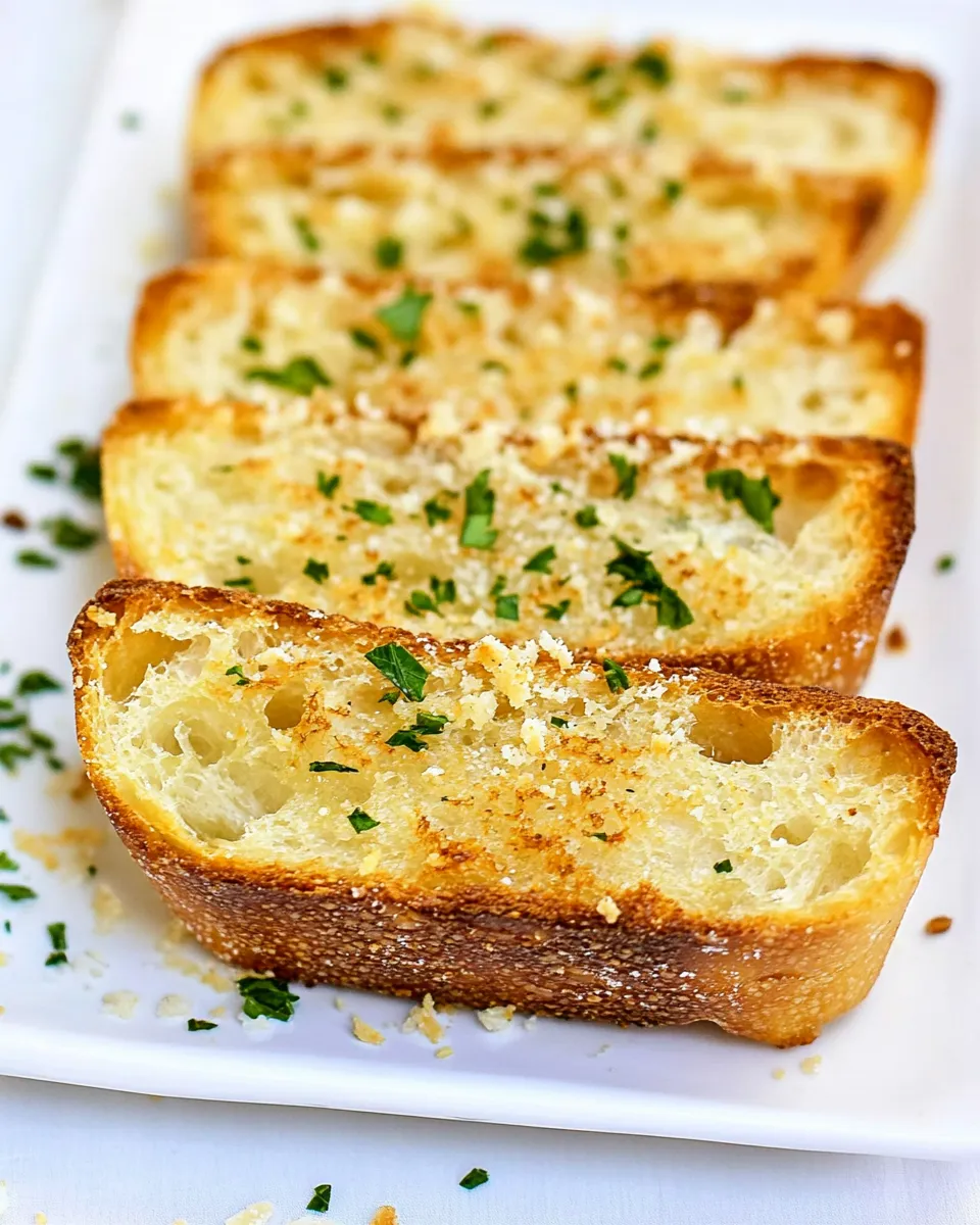 Classic Parmesan Cheese Garlic Bread image