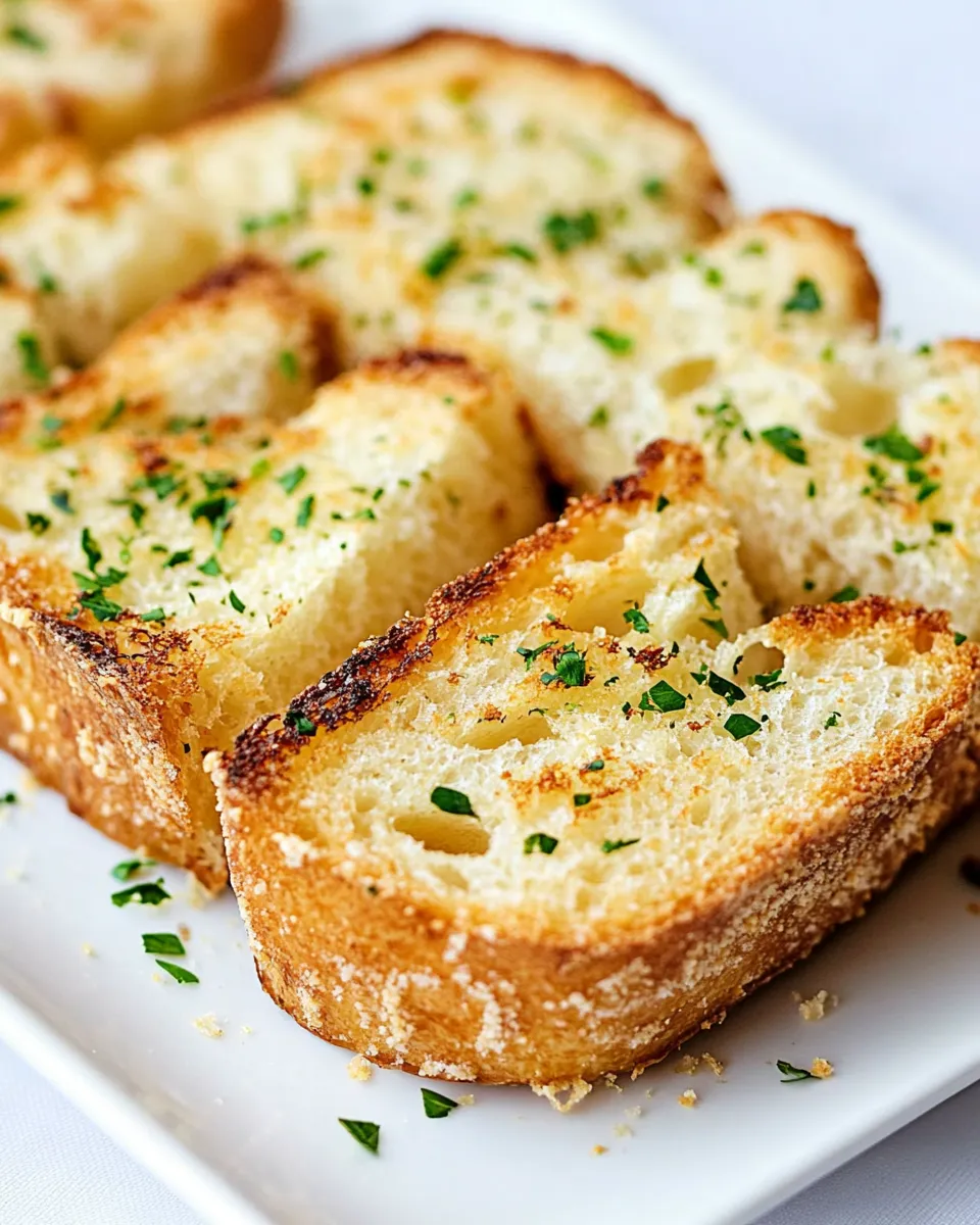 Easy Parmesan Cheese Garlic Bread recipe photo