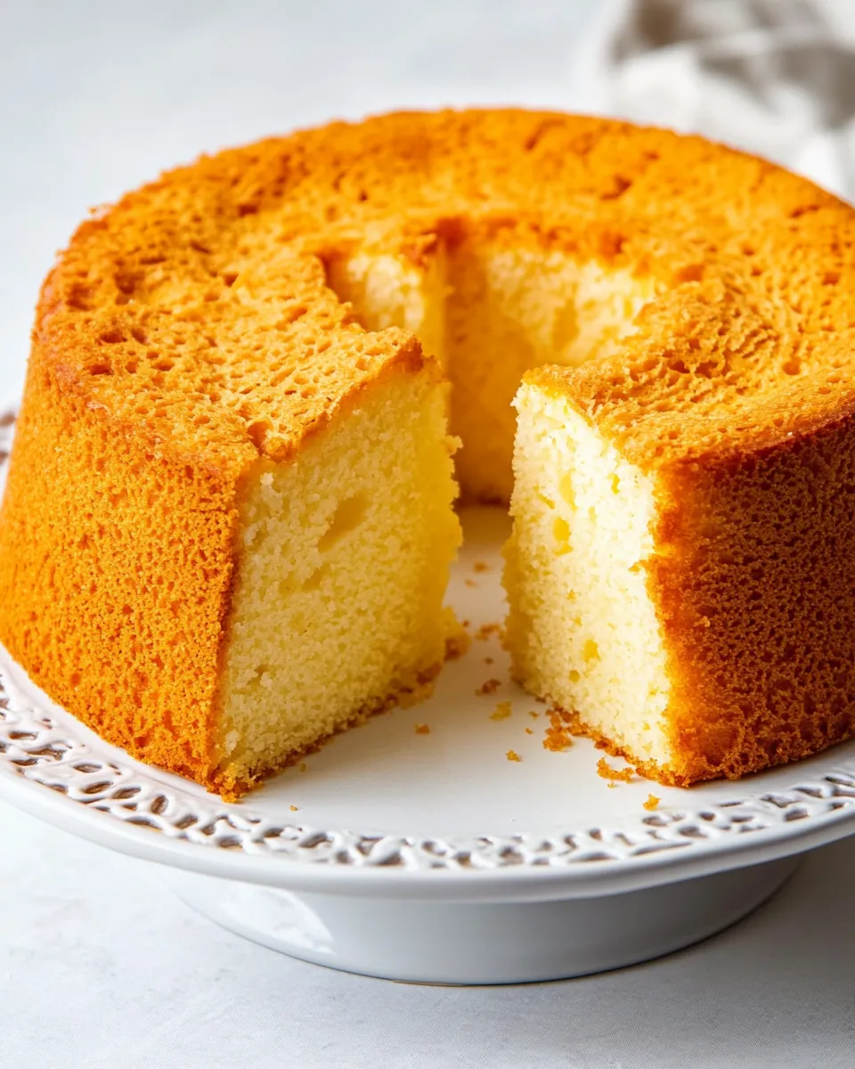 Classic Parmesan Chiffon Cake image