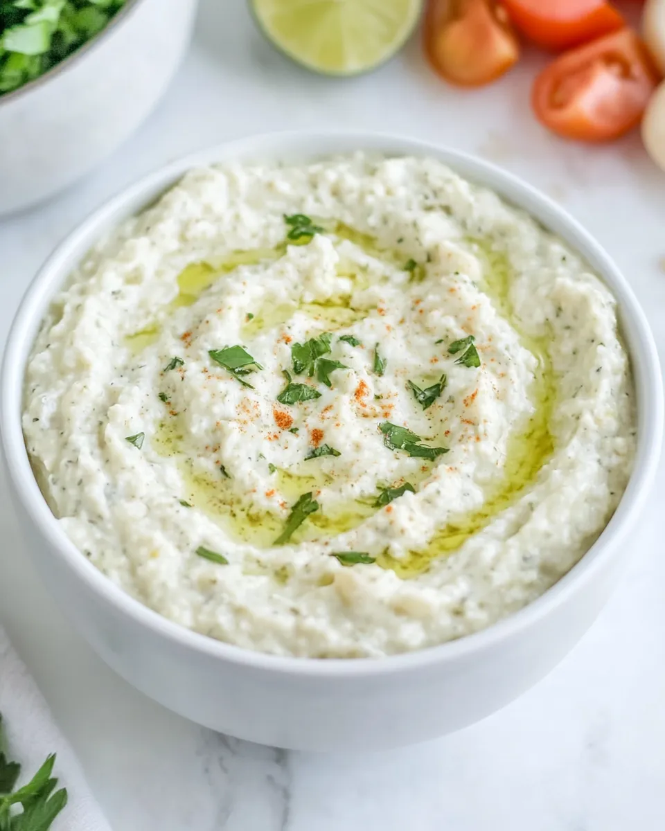 Classic Parmesan White Bean Dip image