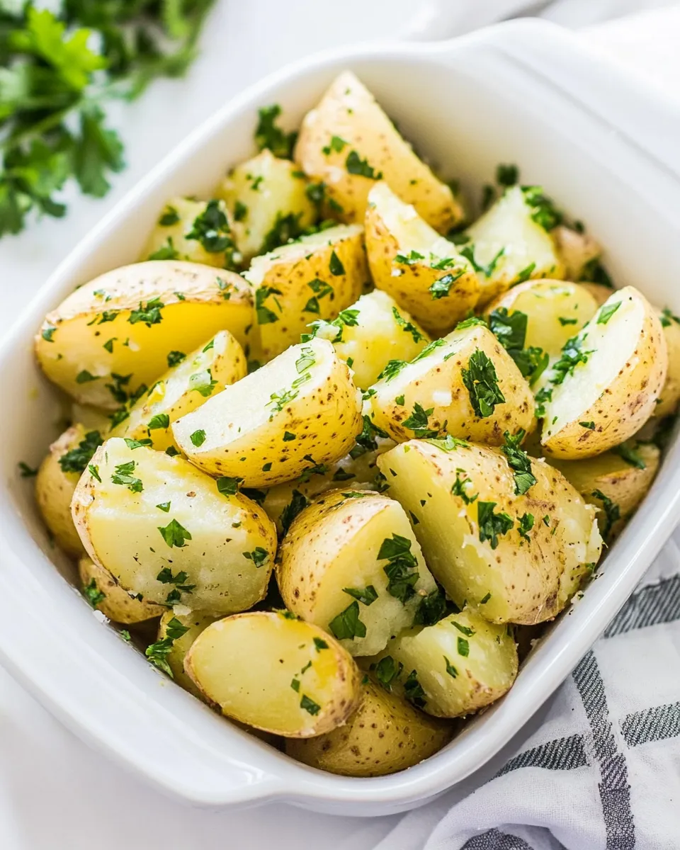 Delicious Parsley Potatoes (Company Potatoes) image