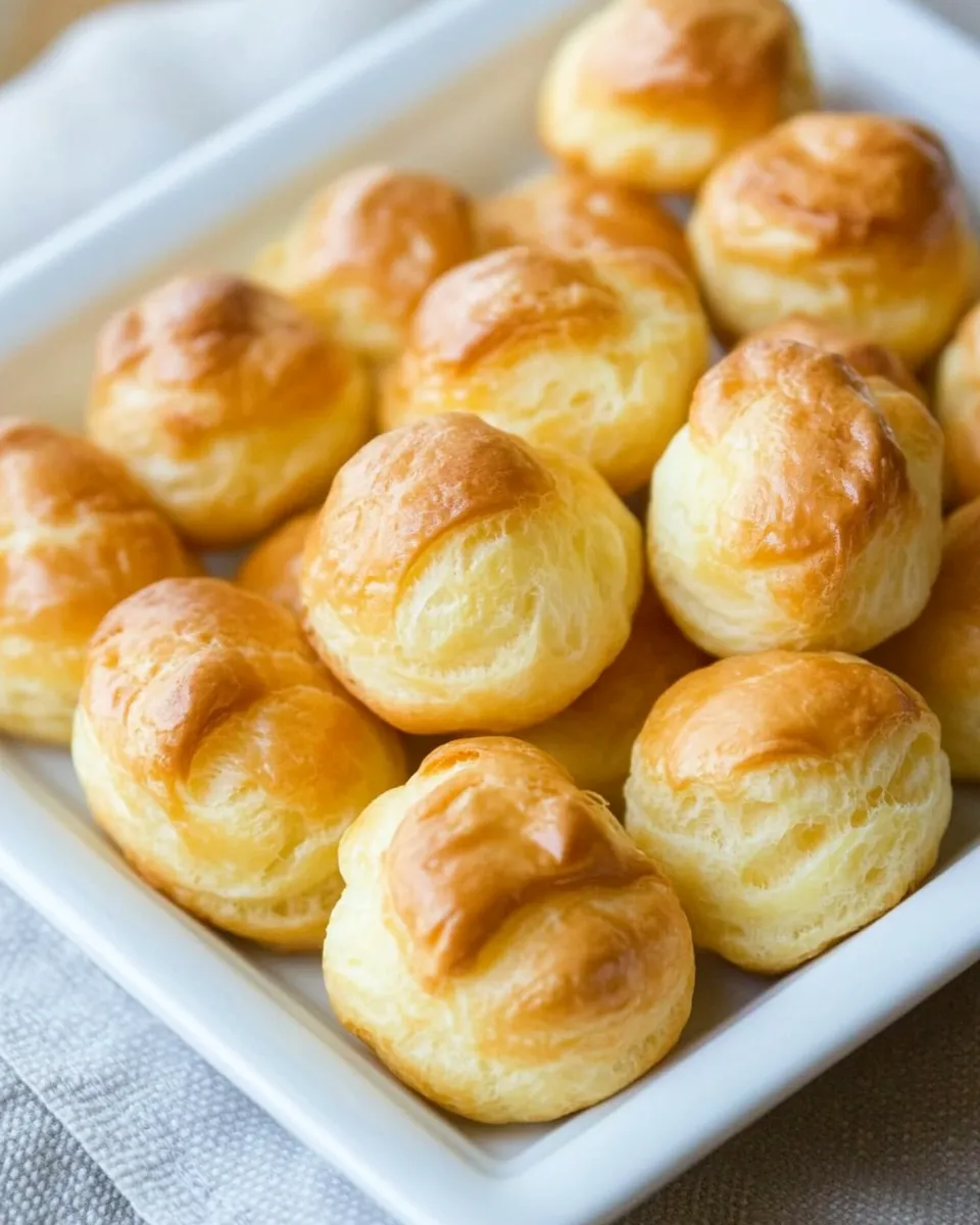 Classic Pate a Choux Recipe and Cheese Puffs image