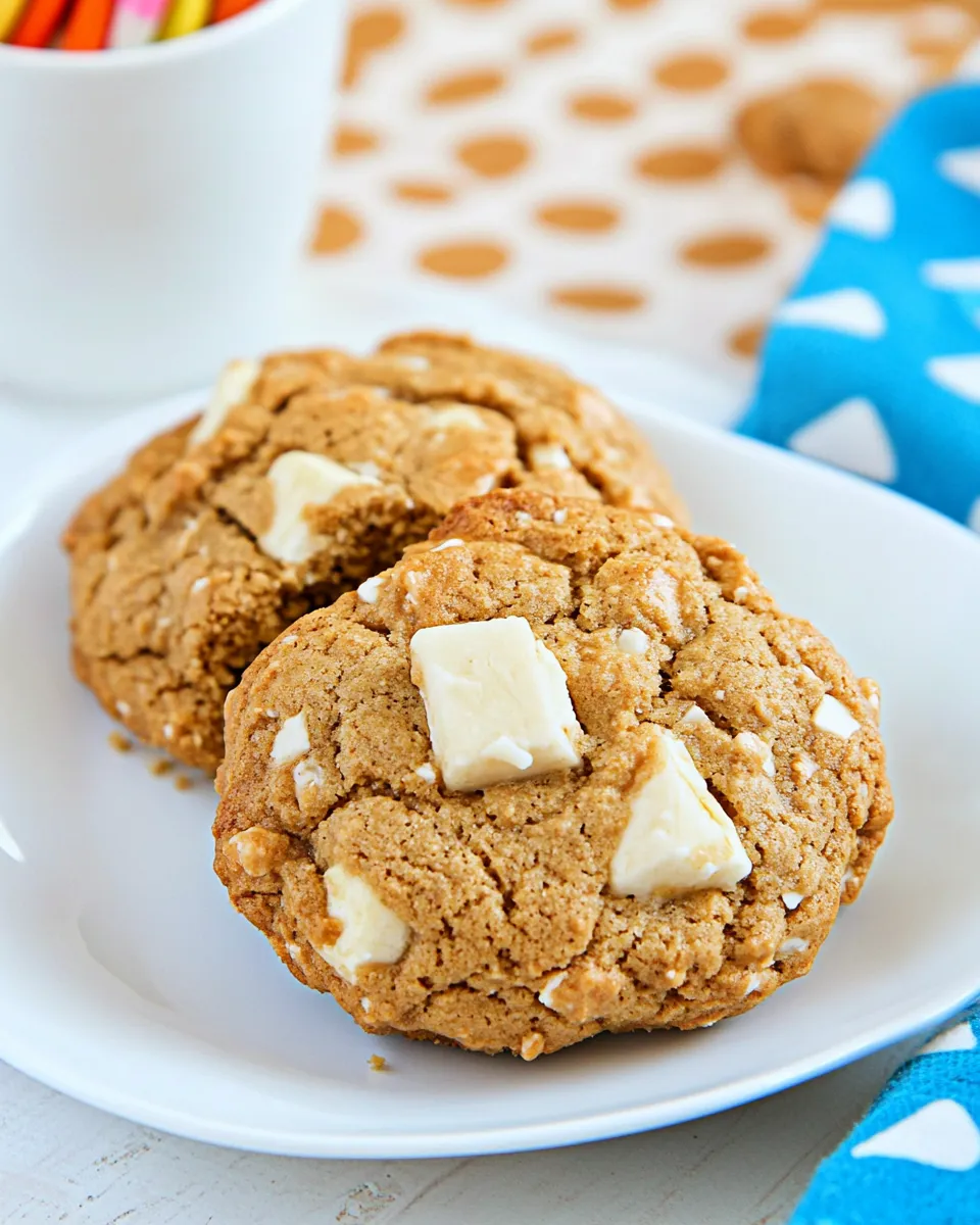 Classic Peanut Butter, Banana & White Chocolate Breakfast Cookies image