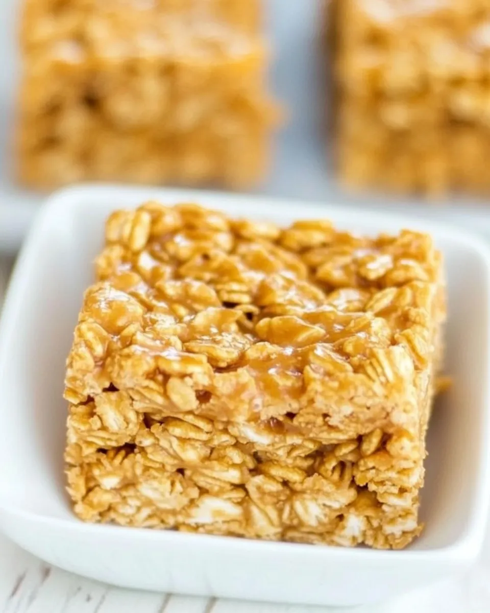 Homemade Peanut Butter Cornflake Bars photo