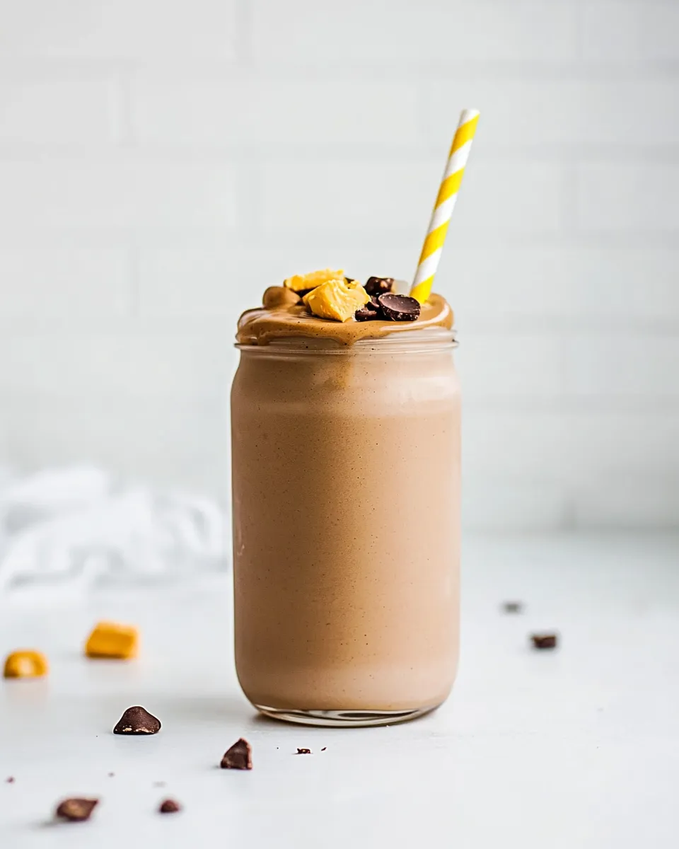 Easy Peanut Butter Protein Shake recipe photo